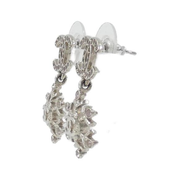 CHANEL Authentic Silver Earrings - Picture 2 of 3